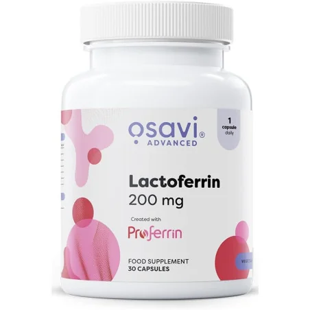 Lactoferrin - 200mg d'Osavi pas cher - Nutriwellness