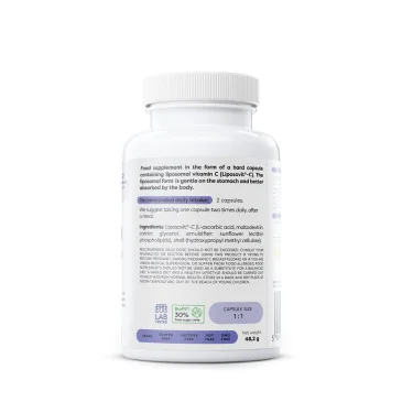 Liposomal Vitamin C, 1000mg - 60 vcaps d'Osavi pas cher