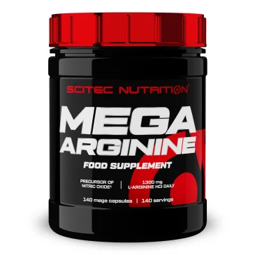 Mega Arginine - 140 caps de Scitec Nutrition pas cher - Nutriwellness