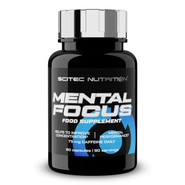 Mental Focus - 90 caps de Scitec Nutrition pas cher - Nutriwellness