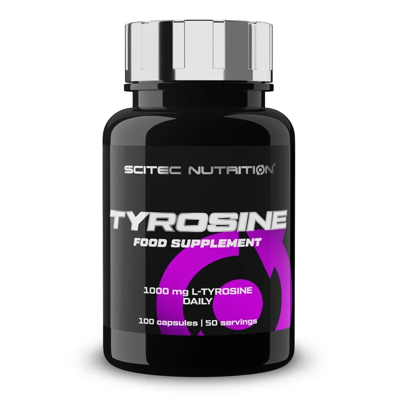Tyrosine, 500mg - 100 caps - SciTec