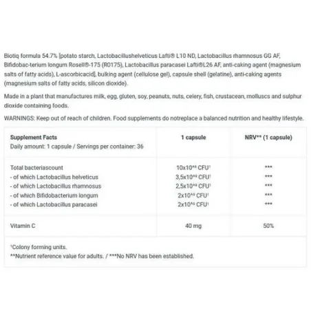 Biotiq C 36 capsules - BioTech USA