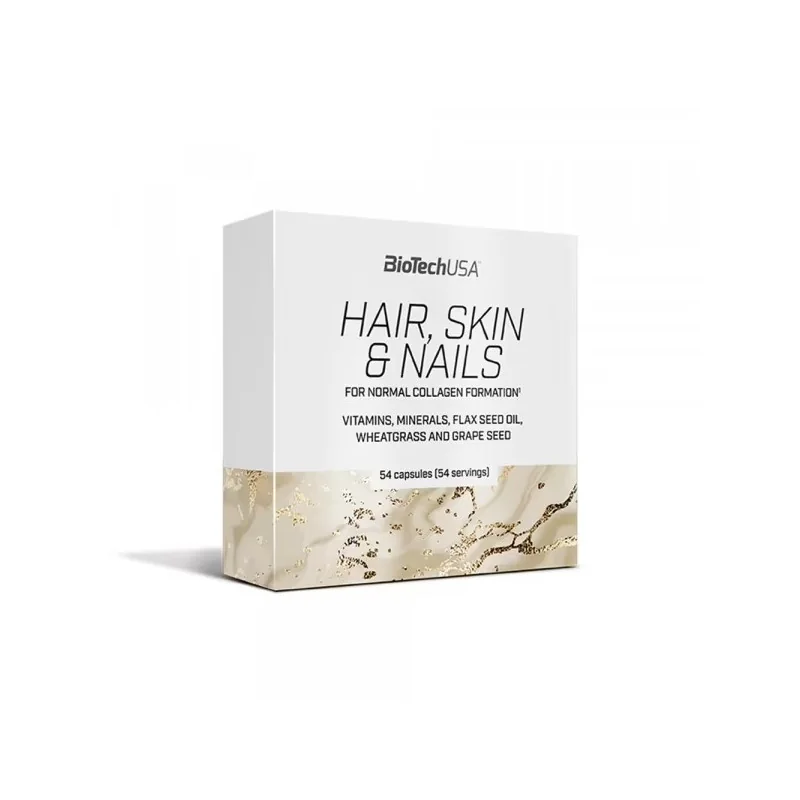 Hair, skin & nails (54 caps) - Biotech USA