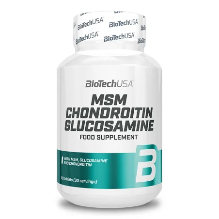 MSM Chondroitin Glucosamine de BioTech USA pas cher - Nutriwellness