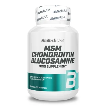 MSM Chondroitin Glucosamine de BioTech USA pas cher - Nutriwellness