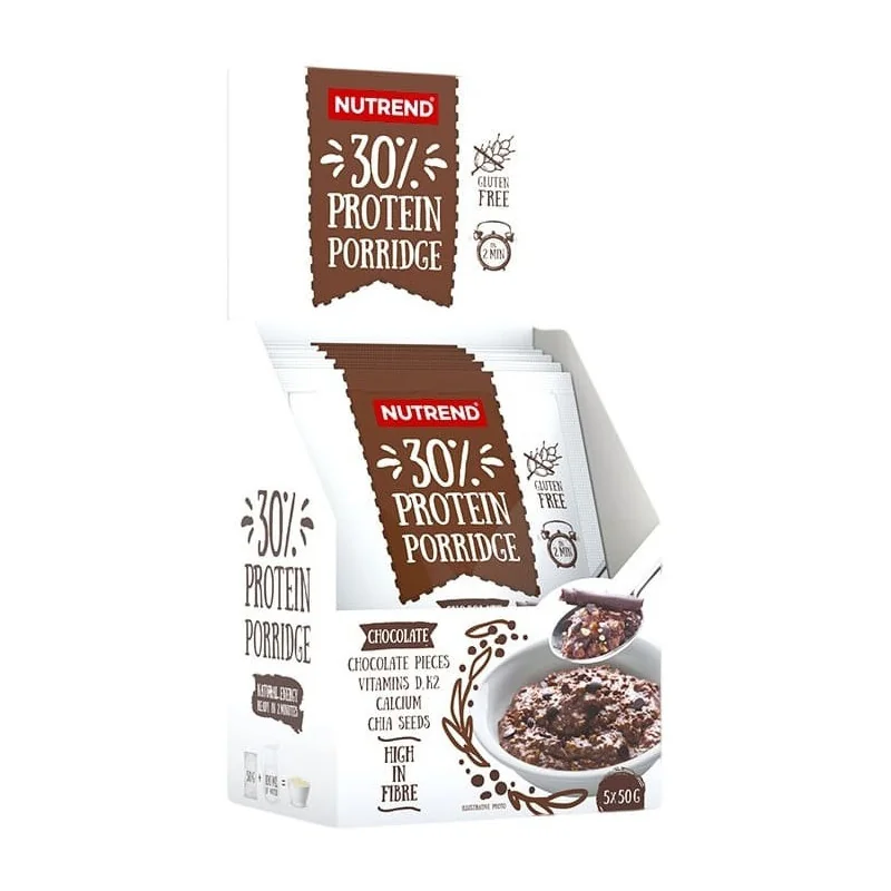 30% Protein Porridge 5 x 50 g - Nutrend