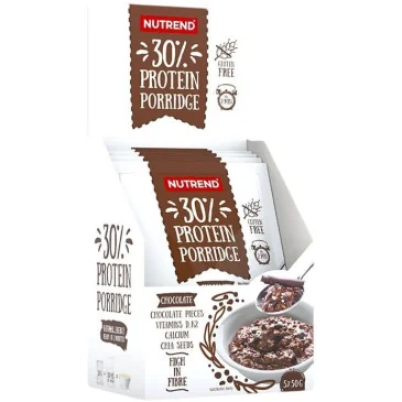 30% Protein Porridge 5 x 50 g de Nutrend pas cher - Nutriwellness