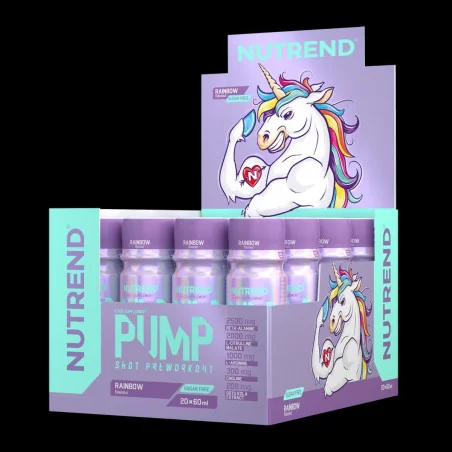 Pump Pre-Workout Shot - 20 x 60 ml de Nutrend pas cher - Nutriwellness