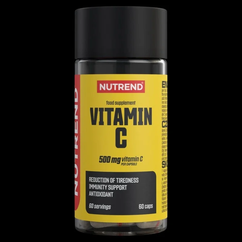 Vitamin C, 500mg - 60 caps - Nutrend