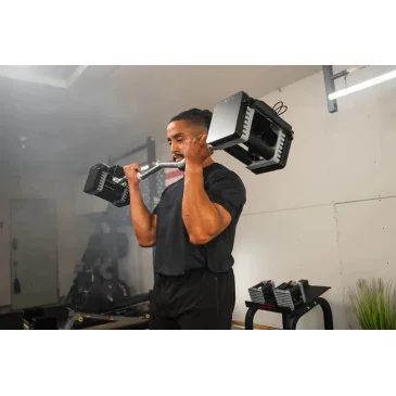 Elite EZ-Curl Barre - PBELEZB Powerblock pas cher