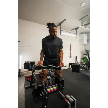 Elite EZ-Curl Barre - PBELEZB Powerblock pas cher