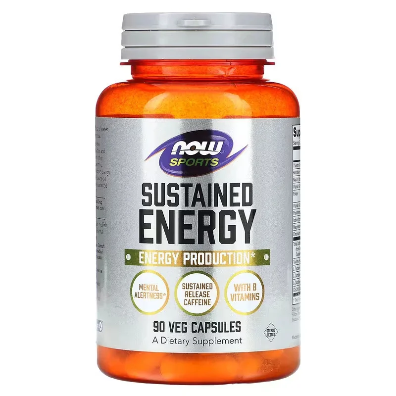 Sustained Energy - 90 vcaps - NOW Foods
