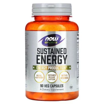 Sustained Energy - 90 vcaps de NOW Foods pas cher