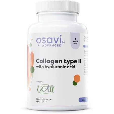 Collagen Type II with Hyaluronic Acid 60 caps d'Osavi - Nutriwellness