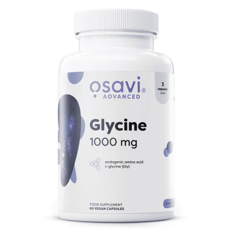 Glycine, 1000mg - 60 vegan caps d'Osavi pas cher - Nutriwellness