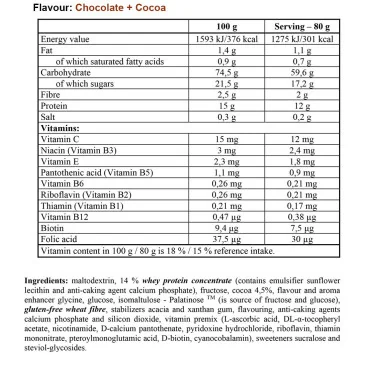 Mass Core 5440 g de Nutrend pas cher - Nutriwellness