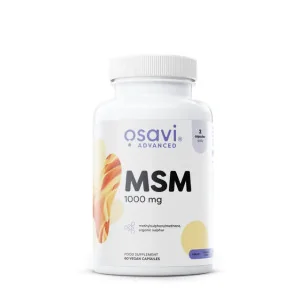 MSM, 1000mg - 60 vcaps d'Osavi pas cher - Nutriwellness