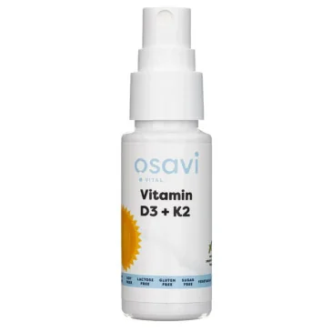 Vitamin D3 + K2 Oral Spray, Peppermint - 25 ml d'Osavi pas cher