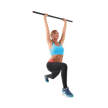 Barre acier lestée 1 m de Sveltus pas cher - Nutriwellness