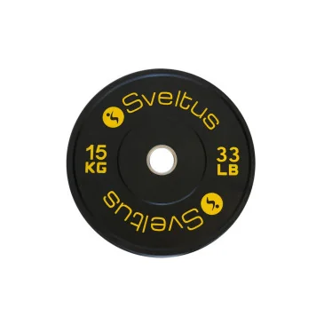 Disque olympique training 15 kg x1 de Sveltus pas cher - Nutriwellness