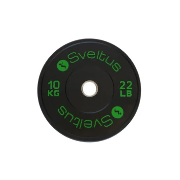 Disque olympique training 10 kg x1 de Sveltus pas cher - Nutriwellness