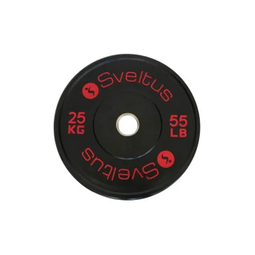 Disque olympique training 25 kg x1 de Sveltus pas cher - Nutriwellness