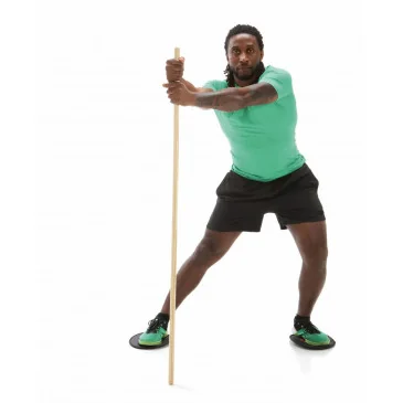 Barre bois 140 cm x10 de Sveltus pas cher - Nutriwellness