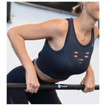 Barre caoutchouc + stop disques (paire) Sveltus - Nuriwellness