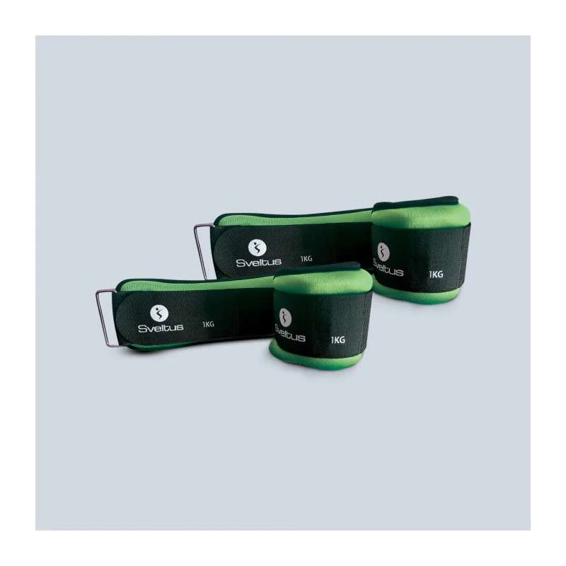 Bracelet lesté 1 kg x2 - Sveltus