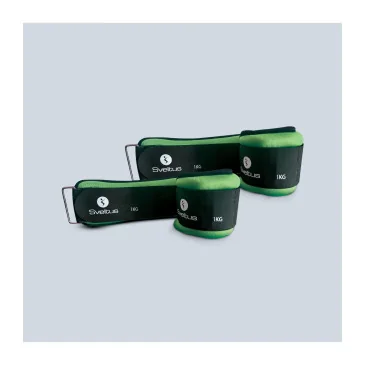 Bracelet lesté 1 kg x2 de Sveltus pas cher - Nutriwellness