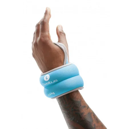 Bracelet lesté poignet 500 g x2 - Sveltus