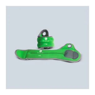 Bracelet lesté poignet 1 kg x2 de Sveltus pas cher - Nutriwellness