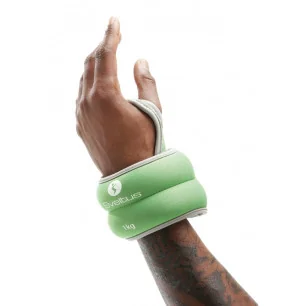 Bracelet lesté poignet 1 kg x2 - Sveltus