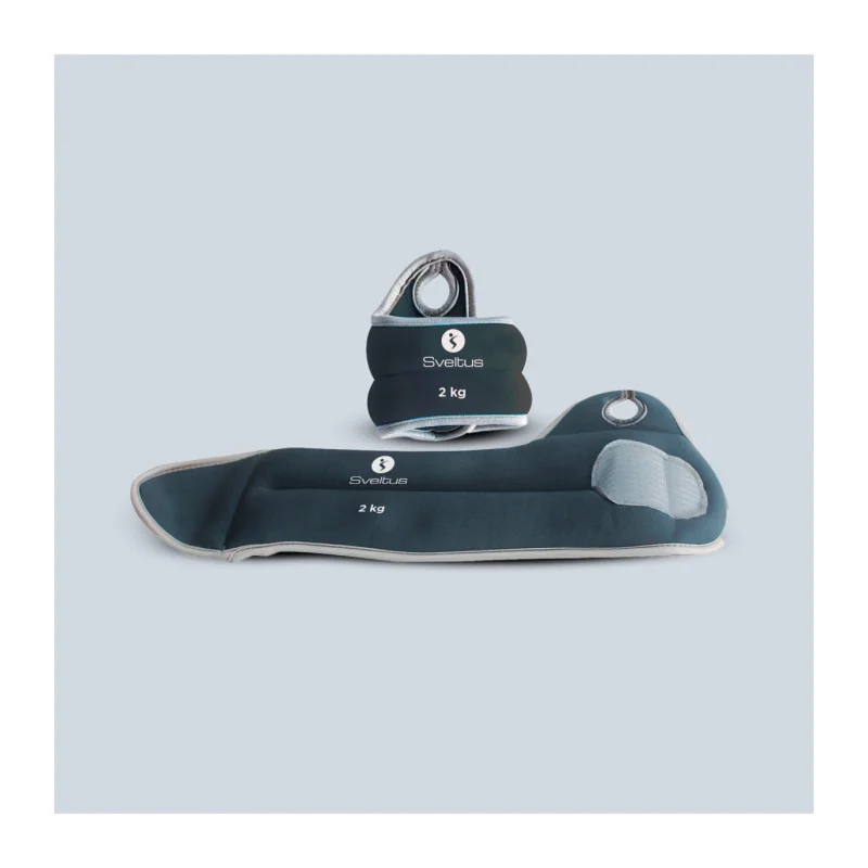 Bracelet lesté poignet 2 kg x2 - Sveltus