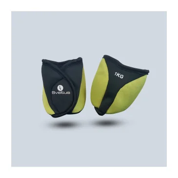 Bracelet lesté cheville 1 kg x2 de Sveltus pas cher - Nutriwellness