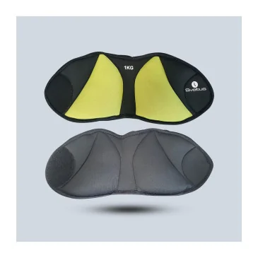 Bracelet lesté cheville 1 kg x2 de Sveltus pas cher - Nutriwellness