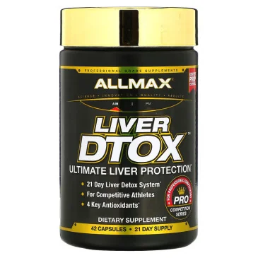 Liver D-Tox - 42 caps d'AllMax Nutrition pas cher