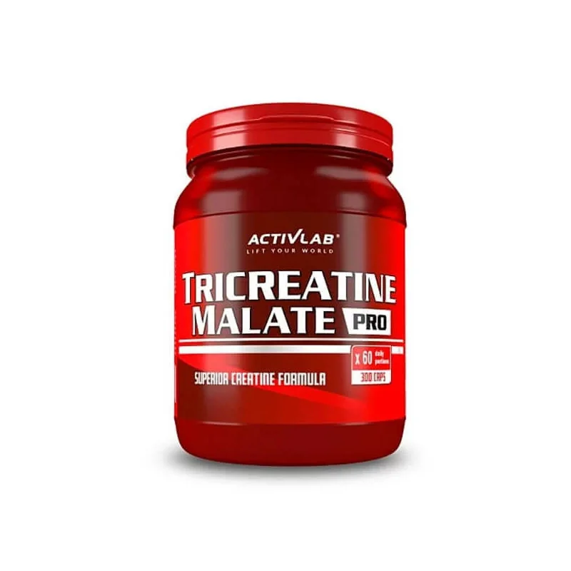 Tri Créatine Malate Pro TCM (300 gélules) - Activlab