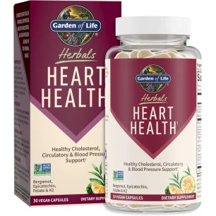 Herbals Heart Health - 30 vcaps de Garden of Life