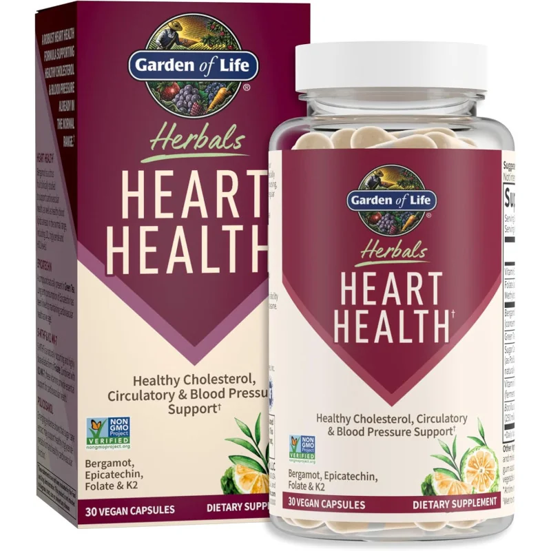Herbals Heart Health - 30 vcaps - Garden of Life