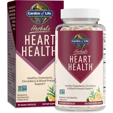 Herbals Heart Health - 30 vcaps de Garden of Life