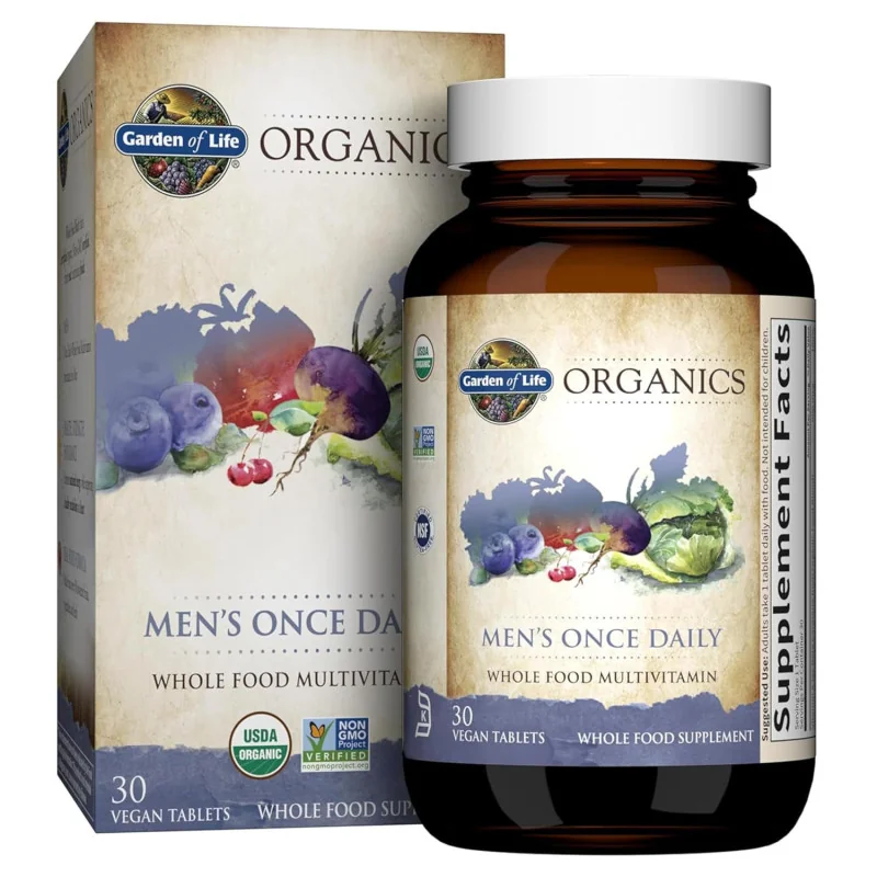 Mykind Organics Men's Once Daily - 30 vegan tabs - Garden of Life