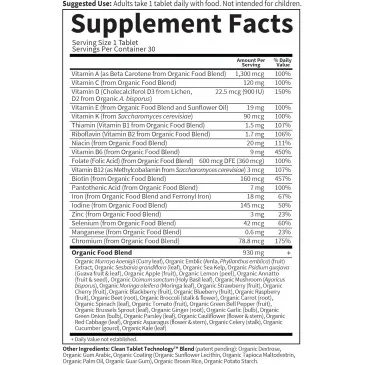 Mykind Prenatal Once Daily - 30 vegan tablets de Garden of Life