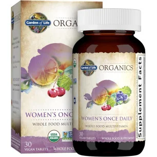Mykind Organics Women's Once Daily - 30 vegan tabs de Garden of Life