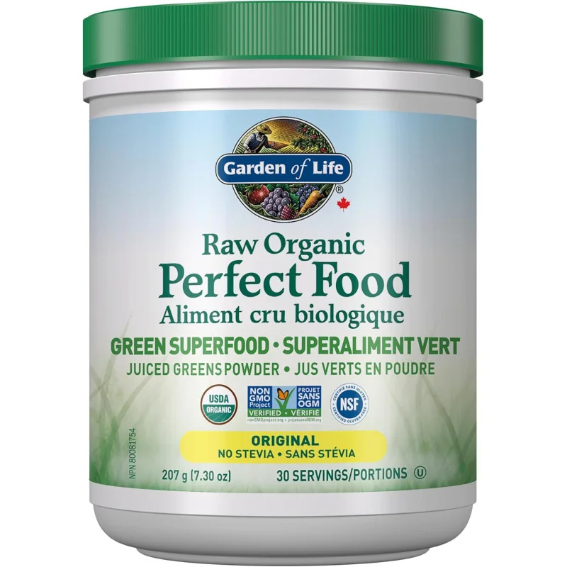 Raw Perfect Food Green Superfood - 207 - 285 grams - Garden of Life