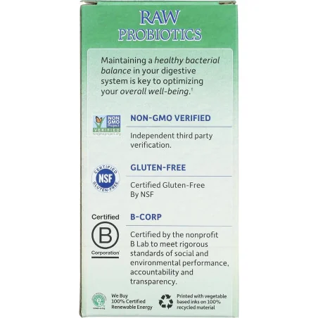 Raw Probiotics Colon Care - 30 vcaps - Garden of Life