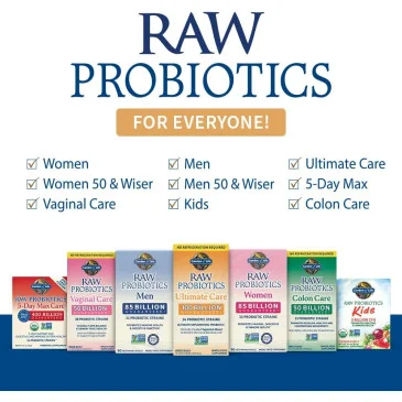 Raw Probiotics Vaginal Care (Shelf-Stable) - 30 vcaps de Garden of Life