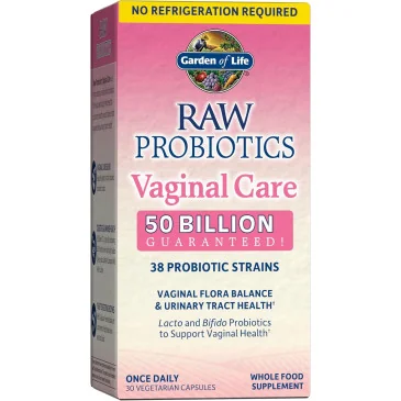 Raw Probiotics Vaginal Care (Shelf-Stable) - 30 vcaps de Garden of Life