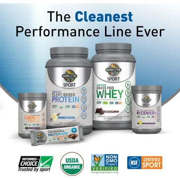 Sport Plant-Based Protein - 806 - 840 grams de Garden of Life