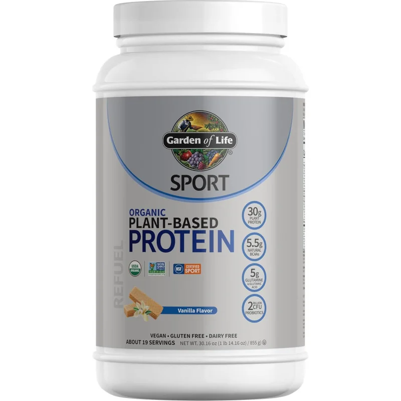 Sport Plant-Based Protein - 806 - 840 grams - Garden of Life